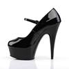 Pleaser - DELIGHT687 Pumps - Black Product image